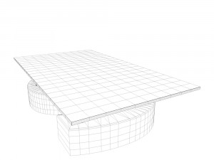 coffee table s 3D मॉडल