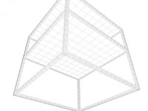square coffee table 3Dモデル
