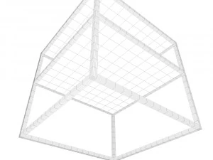 square coffee table 3D Model