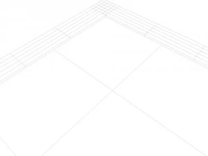 square coffee table 3D Model