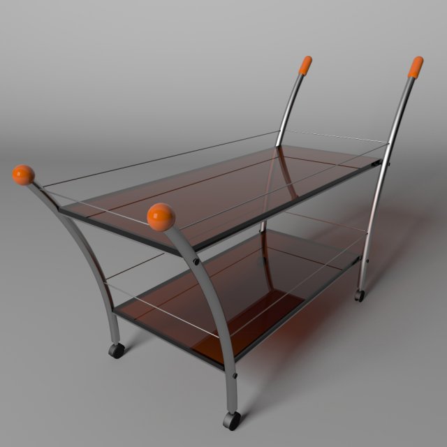 serving table 3D Model .c4d .max .obj .3ds .fbx .stl .blend 