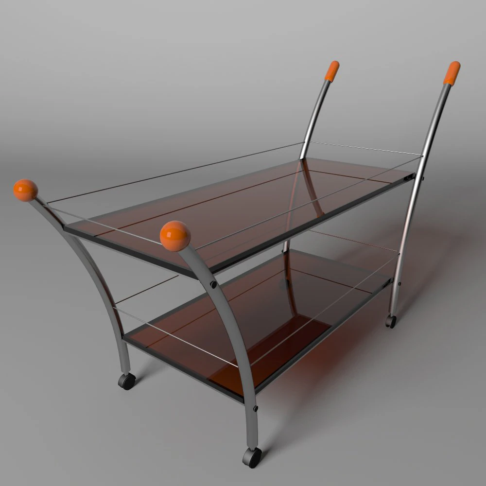 serving table 3D Model .c4d .max .obj .3ds .fbx .stl .blend 