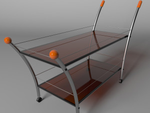 serving table 3D Model