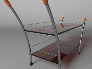 serving table 3D Model