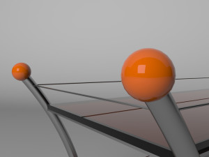 serving table 3D Model