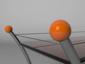 serving table 3D Model