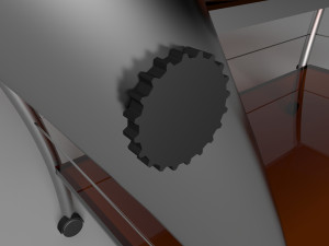 serving table 3D Model