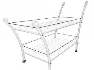 serving table 3D Model