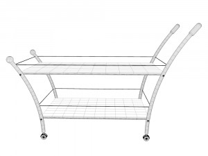 serving table 3D Model