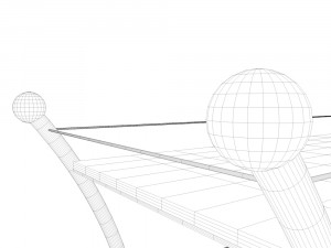 serving table 3D Model