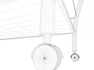 serving table 3D Model
