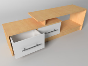 tv stand stockholm Modèle 3D