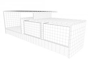 tv stand stockholm 3D Model
