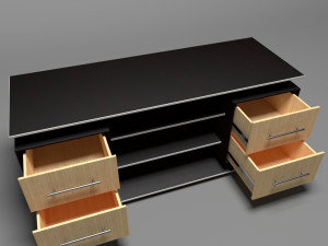 tv stand Model 3D