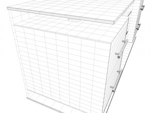 tv stand Model 3D