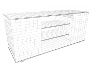 tv stand Model 3D