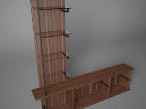 tv stand l 3Dモデル
