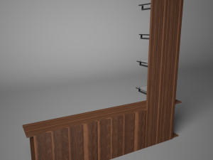 tv stand l 3Dモデル
