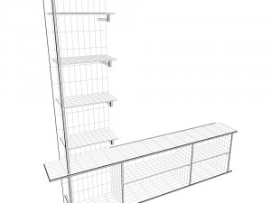 tv stand l 3Dモデル