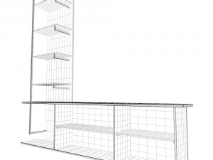 tv stand l 3Dモデル