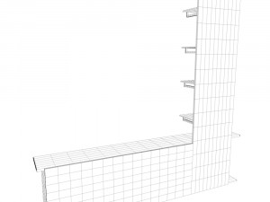 tv stand l 3Dモデル