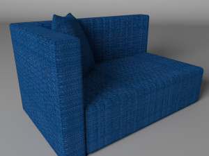 corner sofa 3D मॉडल