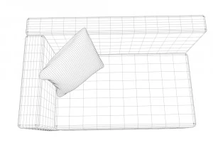 corner sofa 3D Model