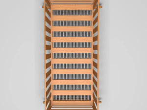baby rocking bed 3D Model