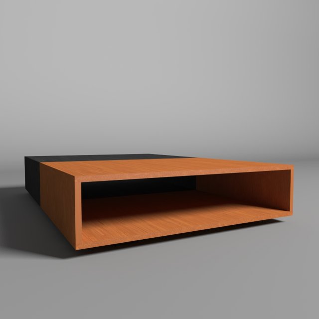 through table 3D Model .c4d .max .obj .3ds .fbx .stl .blend 