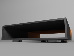 through table 3D Model