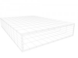 through table 3D Model