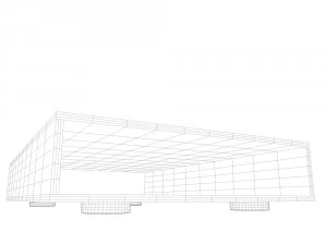 through table 3D Model