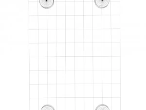 through table 3D Model