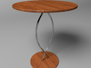 twisted-legs table Modèle 3D