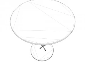 twisted-legs table 3D Model
