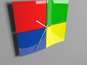 wall clock Model 3D