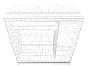 case-compartment Modelo 3D