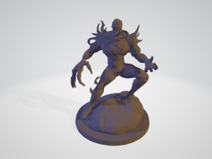 anti-venom statue 3D 프린트 모델