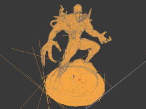 anti-venom statue 3D 프린트 모델