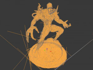 anti-venom statue 3D Print Model