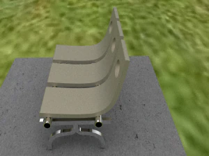 x3asiento Modelo 3D