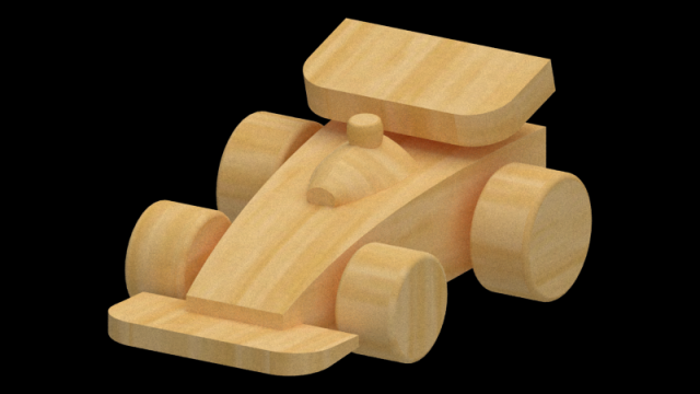 f1 toy Model 3D .c4d .max .obj .3ds .fbx .stl .blend 