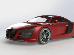 audi r8 3D Model