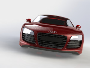 audi r8 3D 모델