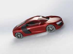 audi r8 3D Model