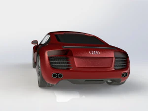audi r8 3D Model