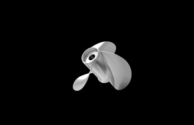 propeller water jet impeller 3D Model .c4d .max .obj .3ds .fbx .stl .blend 