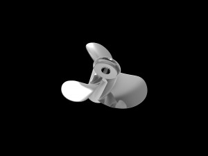 propeller water jet impeller 3D Model