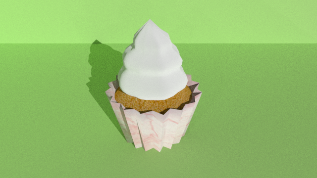 cupcake Modello 3D .c4d .max .obj .3ds .fbx .stl .blend 