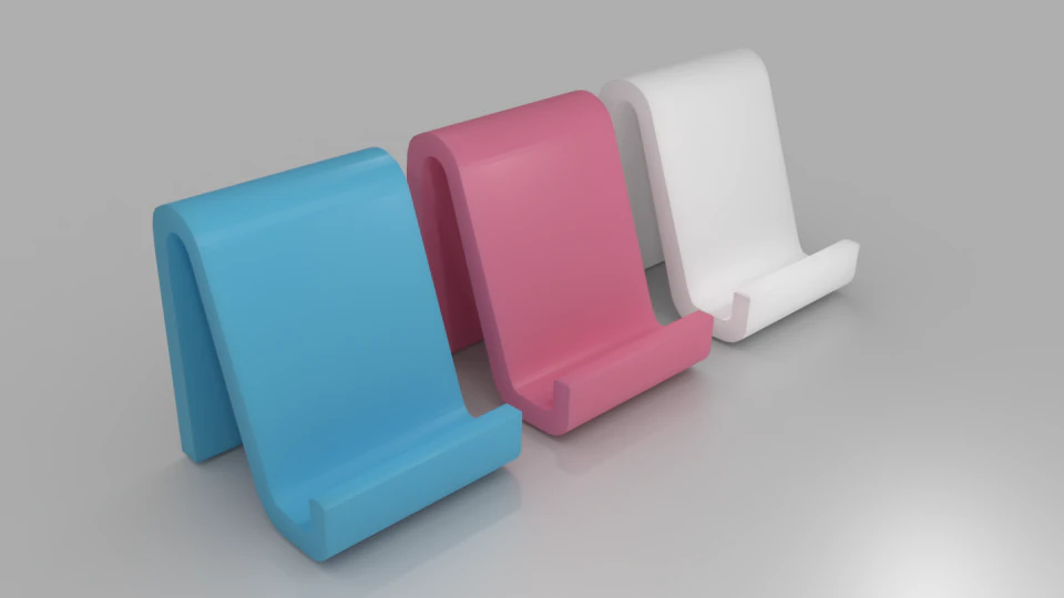 2 kinds of phone holders phone stands 3D Model .c4d .max .obj .3ds .fbx .stl .blend 